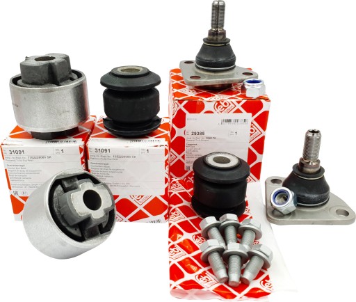 31091 - Сайлентблоки febi + шпильки peugeot boxer 2006р