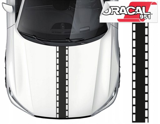 Автомобильные ремни наклейка 20 см x 4 м фольга 951