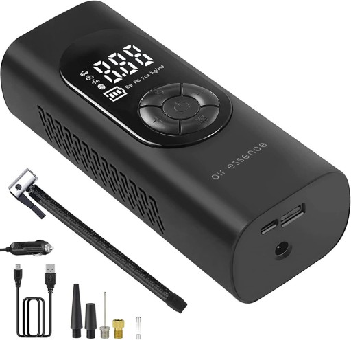 БЕЗДРОТОВИЙ АВТОМОБІЛЬНИЙ КОМПРЕСОР Air Essence Pampero, LED LCD компресор