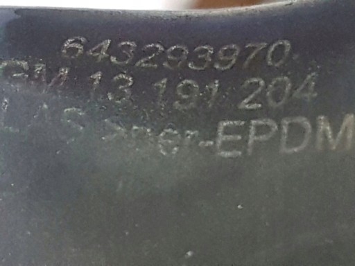 OPEL CORSA D 1.2 prijenos crijevo cijev vode 13191204