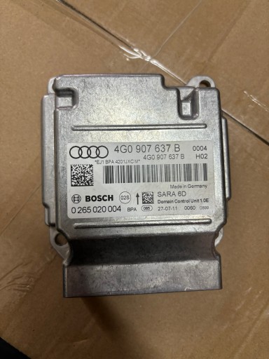 4G0907637B, - Audi a6 c7 4g контроллер ускорения 4g0907637b