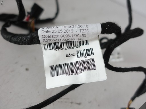 AUDI A7 S7 RS7 4G8 C7 10-18 bundle wiring door upholstery rear part L = P