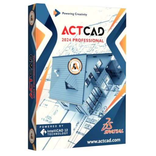 ActCAD 2024 Professional ESD doživotná náhrada Auto Gstar Zw CAD| IntelliCAD