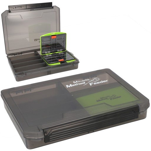 Коробка Mikado Compact H527S сіра 24,5х19х4 див