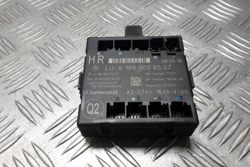 Модуль задньої правої двері mercedes-benz gle (w166) a1669006507 3.0l