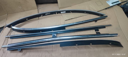 VW NEW BEETLE КАБРИОЛЕТ МОЛДИНГ МОЛДИНГИ ХРОМ ПОЛНЫЙ КОМПЛЕКТ