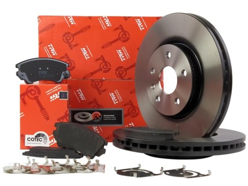 TRW ДИСКИ + КОЛОДКИ ПЕРЕДНІ OPEL INSIGNIA 17 ДЮЙМІВ