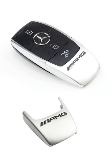 MERCEDES AMG KEY COVER БРЕЛОК ЛОСКУТ ЛОГОТИП