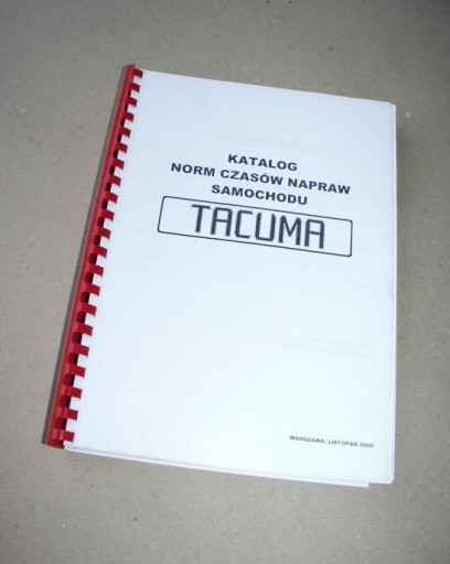DAEWOO Tacuma и другие-каталог стандартов времени ремонта