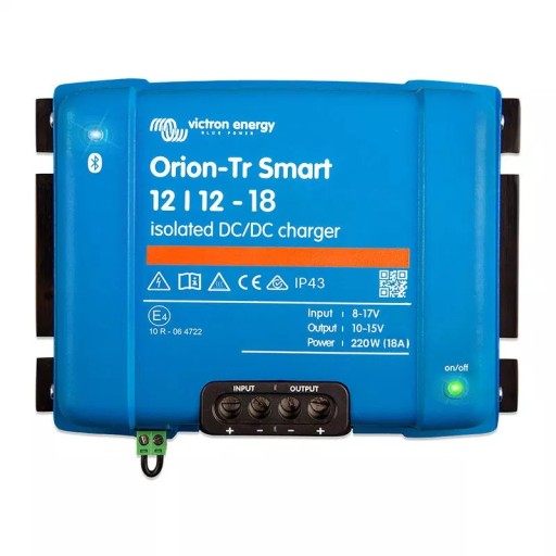 ORI121222120 - Зарядний пристрій Orion-TR Smart 12/12 - 18A Isolated DC-DC charger