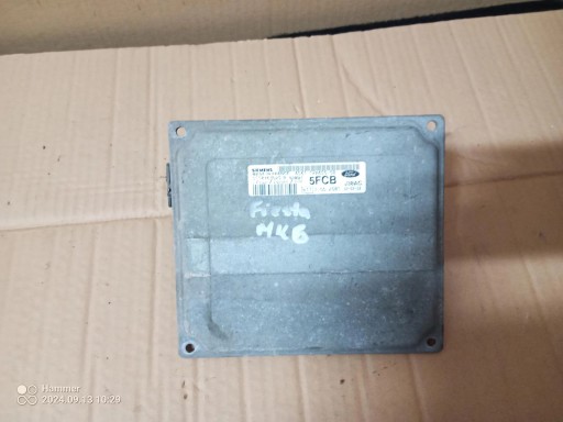 6981949 - Ford fiesta mk6 1.3 компьютерный контроллер двигателя 6s61-12a650-sb