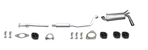 14312 14332 - MITSUBISHI OUTLANDER 2.0 TURBO 03-06 КОМПЛЕКТ ГЛУШНИКІВ