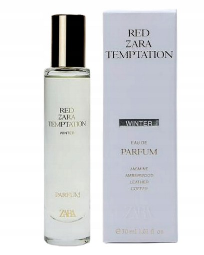 zara red temptation winter woda perfumowana 30 ml    