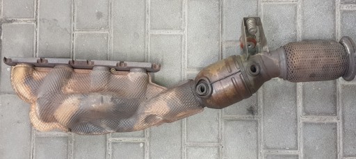 420131089 420000178 - Audi R8 4.2 06-15 коллектор каталитический нейтрализатор левый и правый