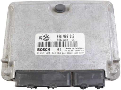 AUDI A3 8L OCTAVIA and module control unit of the engine 1.8 20V 06A906018 0261204438