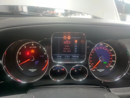Instruments tachymètre compte tours BENTLEY CONTINENTAL GT et 03-10 6.0 W12 3W0920840M 0263634001 UK