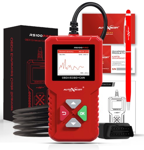 Tester Diagnostyczny Rs Polski Wszystkie Auta OBD2