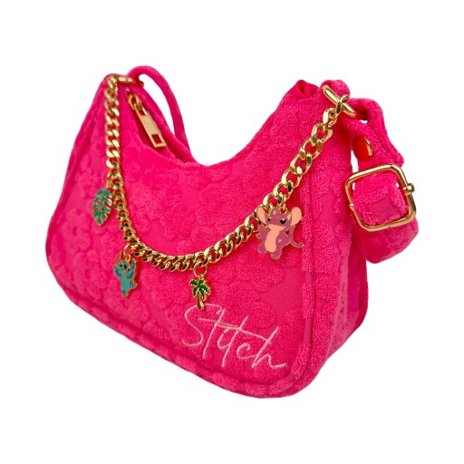 Зшита міні-сумка з ланцюжком