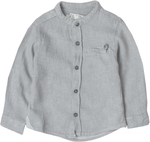 Дитяча сорочка Zara 98 розмір довгий рукав сіра