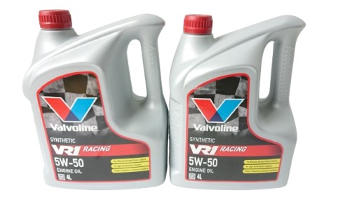 VALVOLINE RACING VR1 OIL 5W50 SYNTHETIC 8л