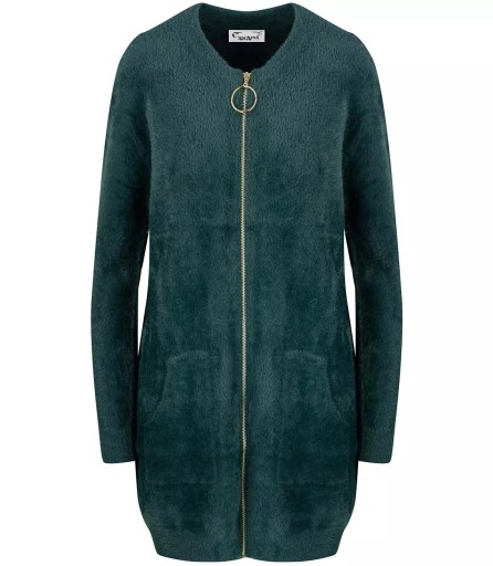 Teplý kabát ALPAKA Cardigan TINA L/XL
