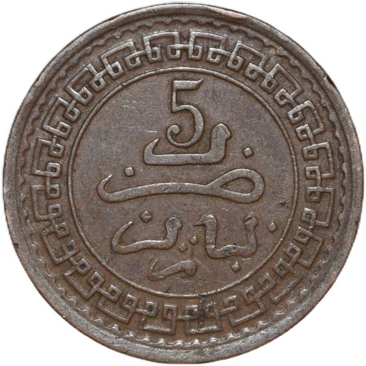 Maroko 5 mazunas 1903