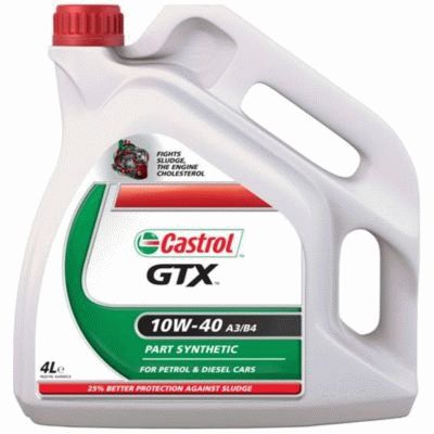 МАСЛО CASTROL 10W40 GTX ULTRACLEAN 4L