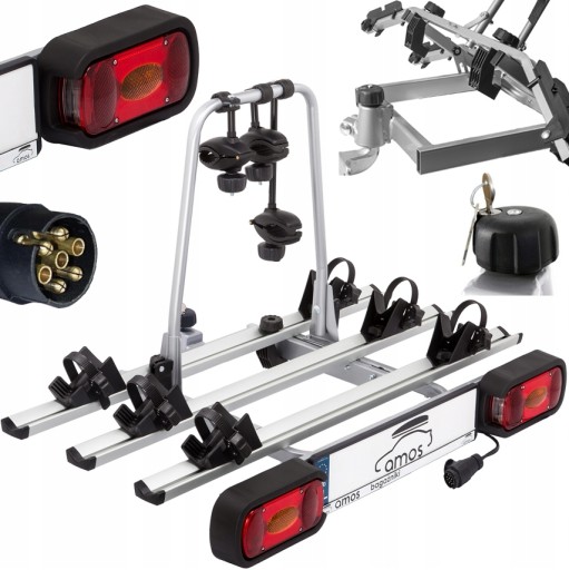 БАГАЖНИК, ВЕЛОСИПЕДНАЯ ПЛАТФОРМА НА КРЮК GIRO 3 7-КОНТАКТНЫЙ