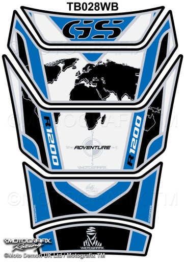 TANKPAD MOTOGRAFIX BMW R1200GS Adventure 2006-2013