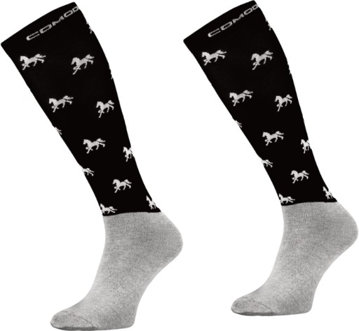 Ponožky MONDO-CALZA Horse microfibre M (39-42)