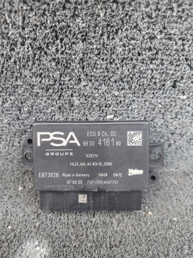 9850416180 - Модуль pdc водителя peugeot 308 iii t10