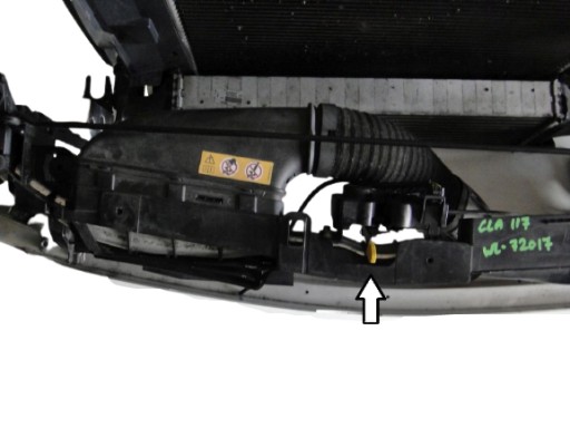 A2468800460 - MERCEDES CLA 117 ЗАМОК КАПОТА НА ПЕРЕДНЕМ РЕМНЕ