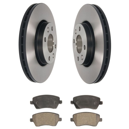 ДИСКИ + КОЛОДКИ ПЕРЕДНИЕ RENAULT CLIO III IV MODUS