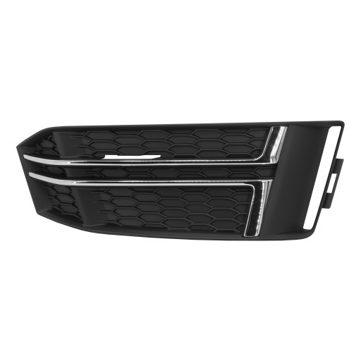 TC-B9-S-004R - AUDI A4 B9 решетка радиатора крышка бампера правая