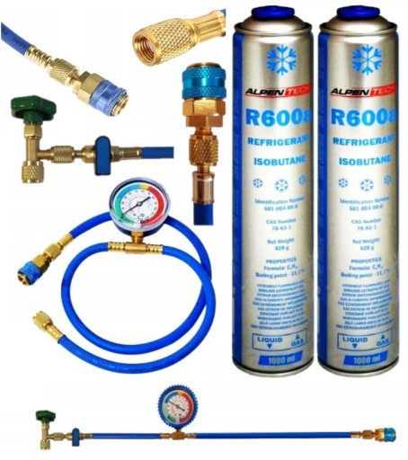 КОМПЛЕКТ ДЛЯ НАПОЛНЕНИЯ КОНДИЦИОНЕРА СИСТЕМЫ R134A