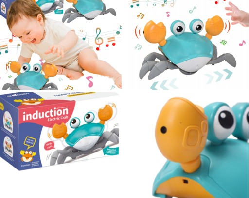 Інтерактивний краб Sweell blue