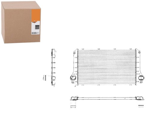 NRF/30784/ZAPS - ИНТЕРКУЛЕР NRF TOYOTA COROLLA VERSO AVENSIS 05-2