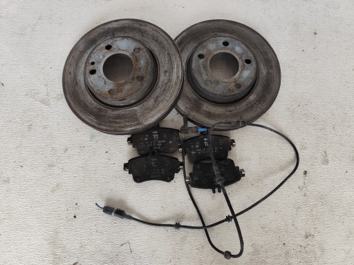 MERCEDES W176 W246 2013 ORYGINALNE kotuče brzdové předek 280MM plotýnky