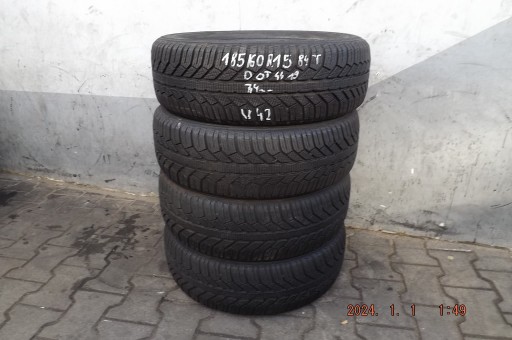 [U42] 4XWINTER 185/60R15 84T SEMPERIT MASTER-GRIP 2 &