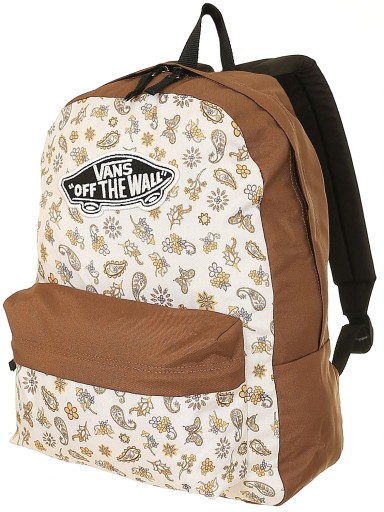 Коричневий шкільний рюкзак Vans REALM