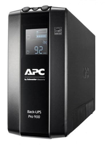Apc back-ups pro br 900va, 6 розеток, avr, lcd інтерфейс