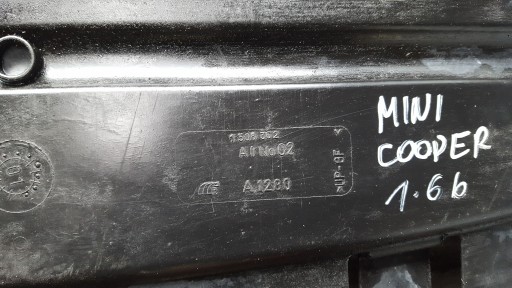 Blende Abdeckung unter Motor pampers 1508362 Mini Cooper