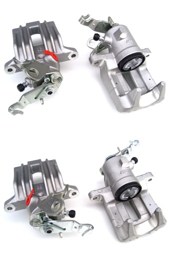 GT80-011+GT80-012 - ЗАЖИМЫ ЗАДНИЙ ЛЕВЫЙ + ПРАВЫЙ ДЛЯ SKODA OCTAVIA II 2.0 TDI