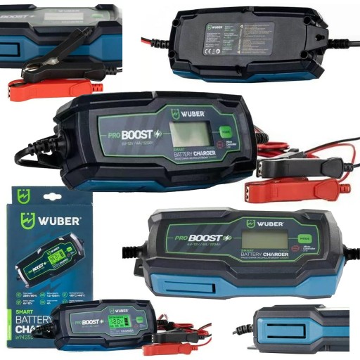 Зарядний пристрій мікропроцесорний акумуляторний випрямляч [6V / 12V] [1.2-120AH] AGM