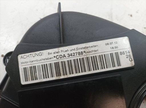 Distribution Couverture tablier moteur 06H103269H 1.8 TSI Skoda Superb II (2008-2015)