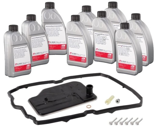 Масло акпп mercedes 7g-tronic -9л