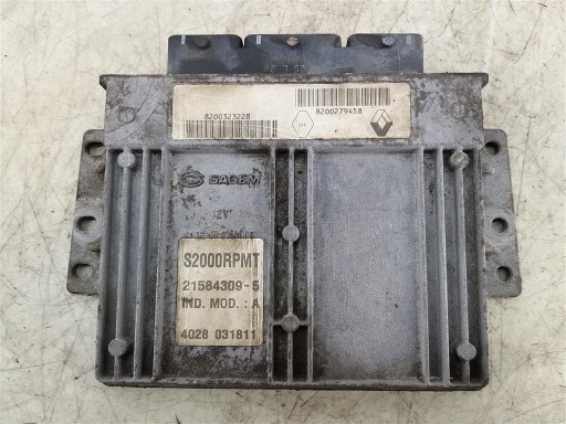 8200323228 - Комп'ютер контролер двигуна renault espace 2.0turbo 163km 2003-2014 sagem