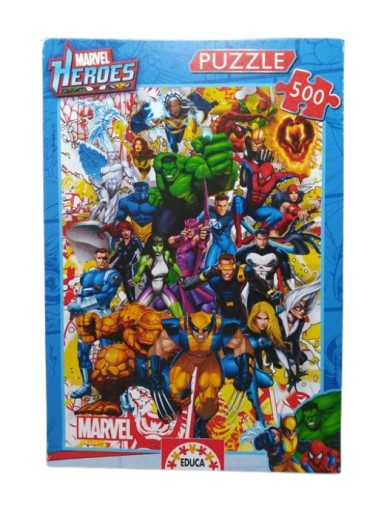500 Marvel heroes - Educa Borras