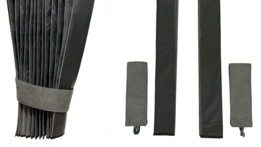 ПЛИССИРОВАННЫЕ ШТОРЫ TIR SCANIA S С 2017 ГОДА