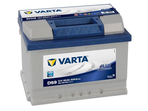 АККУМУЛЯТОР 60 AH P+ VARTA D59 изображение 1